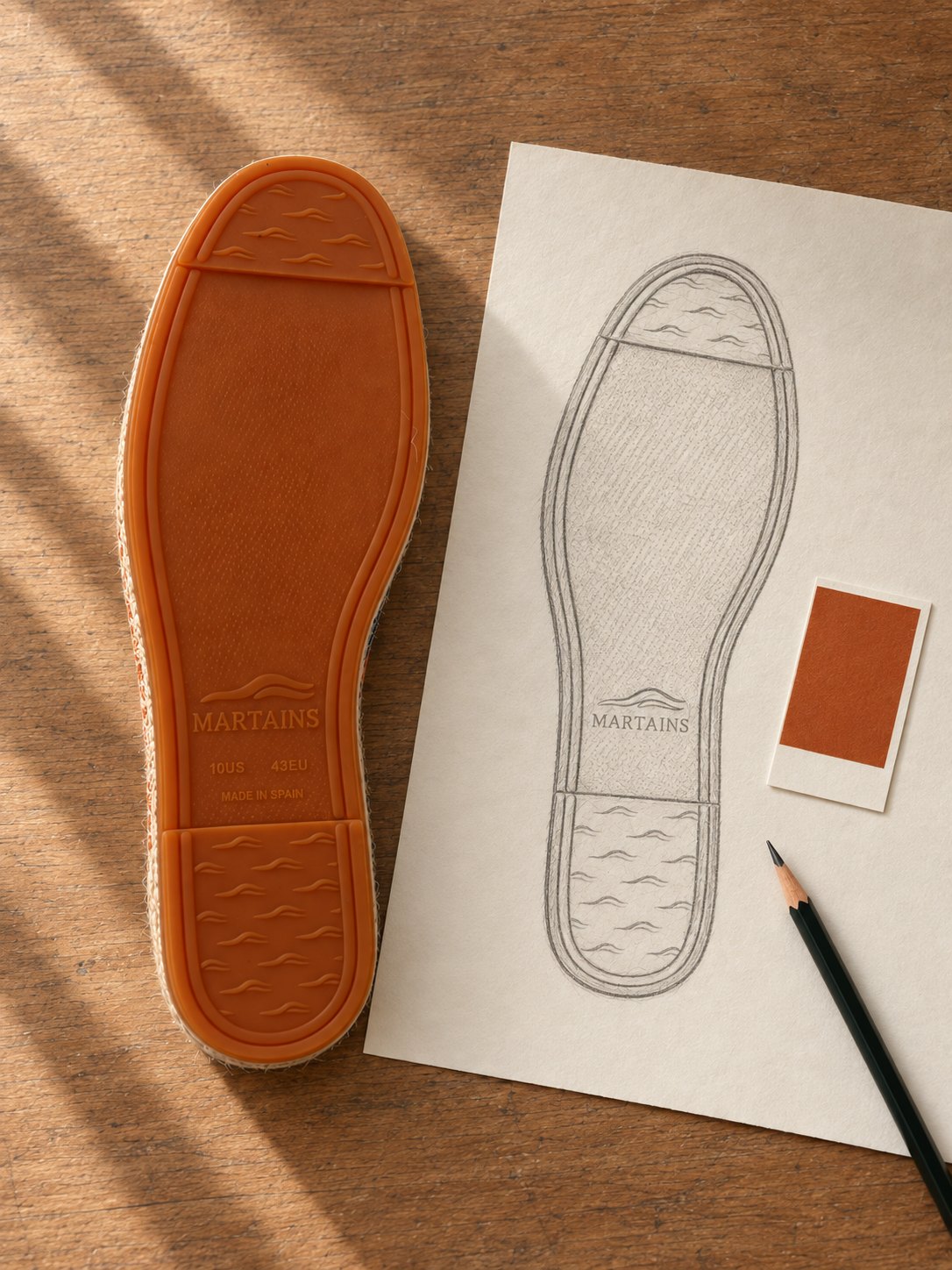 Martains — the terracotta sole